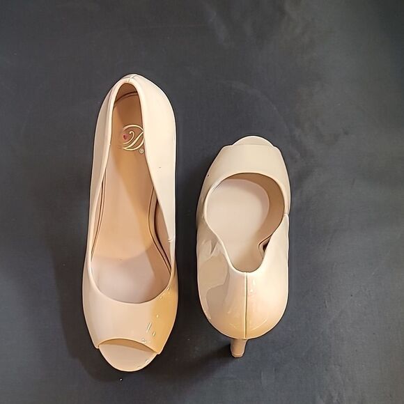 DELICIOUS PEEP TOE HIGH HEEL STILETTOS PLATFORM SHOE - Picture 5 of 16